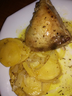 Una foto de Pollo al limón