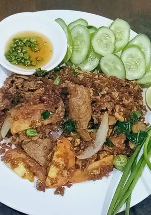 รูปของ ข้าวผัดรถไฟ(ข้าวบุกเม็ดนุ่ม) - คีโต
