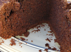 Una foto de Torta de chocolate o cacao