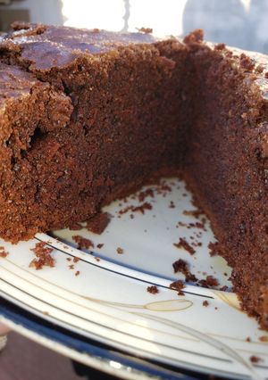 Una foto de Torta de chocolate o cacao