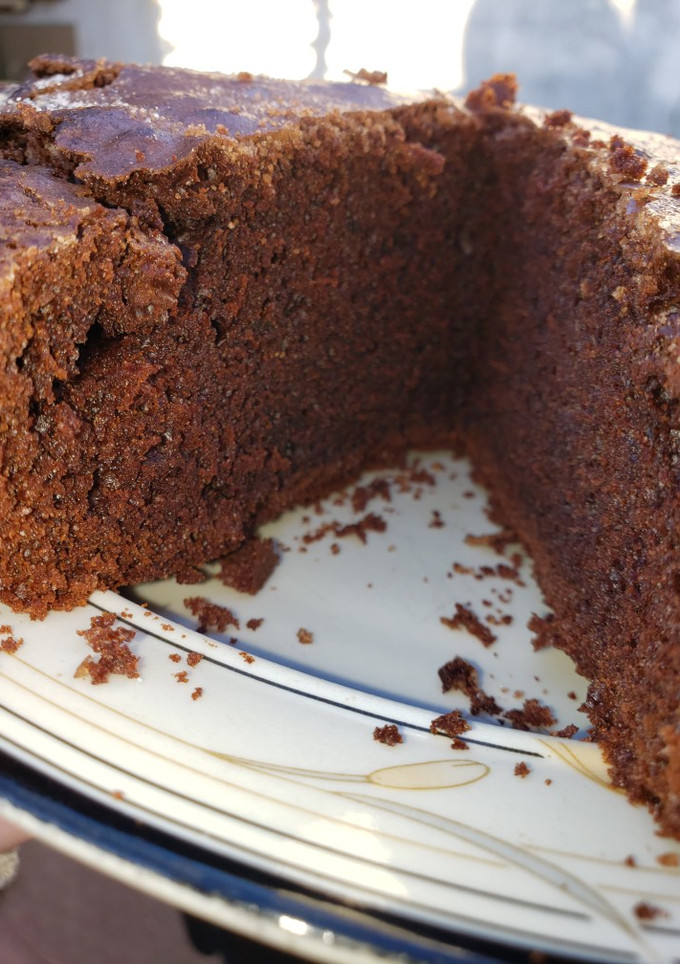 Una foto de Torta de chocolate o cacao