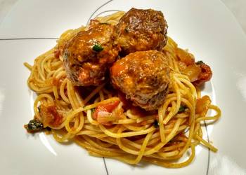 The New Way Make Recipe Spaghetti and Meatballs Most Delicious