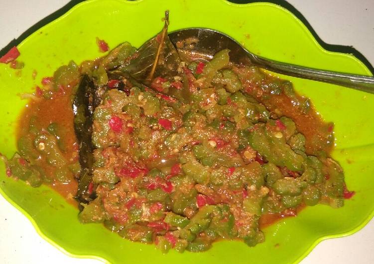 Pare bumbu merah ala ummy hanhan