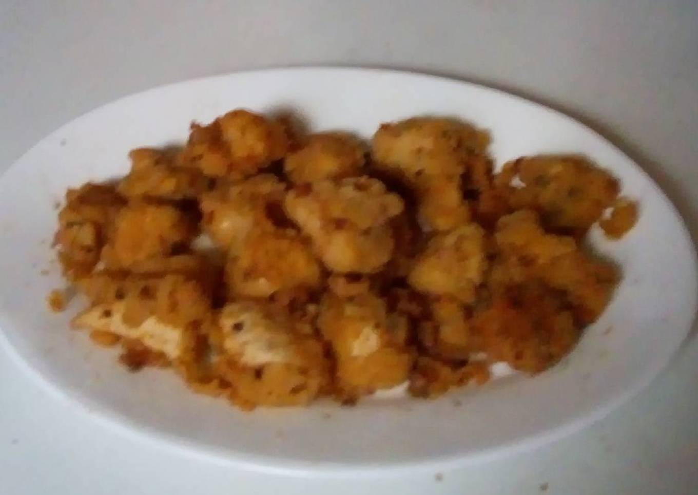 Lágrimas de pollo a mi manera