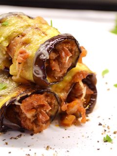 Paradicsomos padlizsántekercs recept fotója