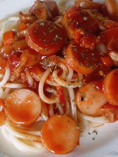 รูปของ 🍝🍅สปาเก็ตตี้ซอสมะเขือเทศ🍅🍝