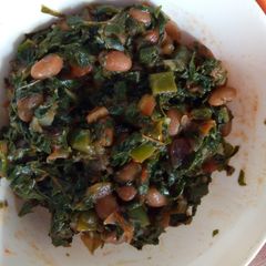 Fried veggies +beans #authors Marathon A picture of Fried veggies +beans #authors Marathon.