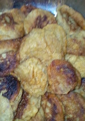 A picture of Plantain mosa (over ripe plantain).