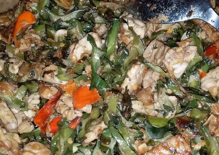 Langkah Mudah untuk Membuat Tumis kecipir ebi gurih, Enak Banget