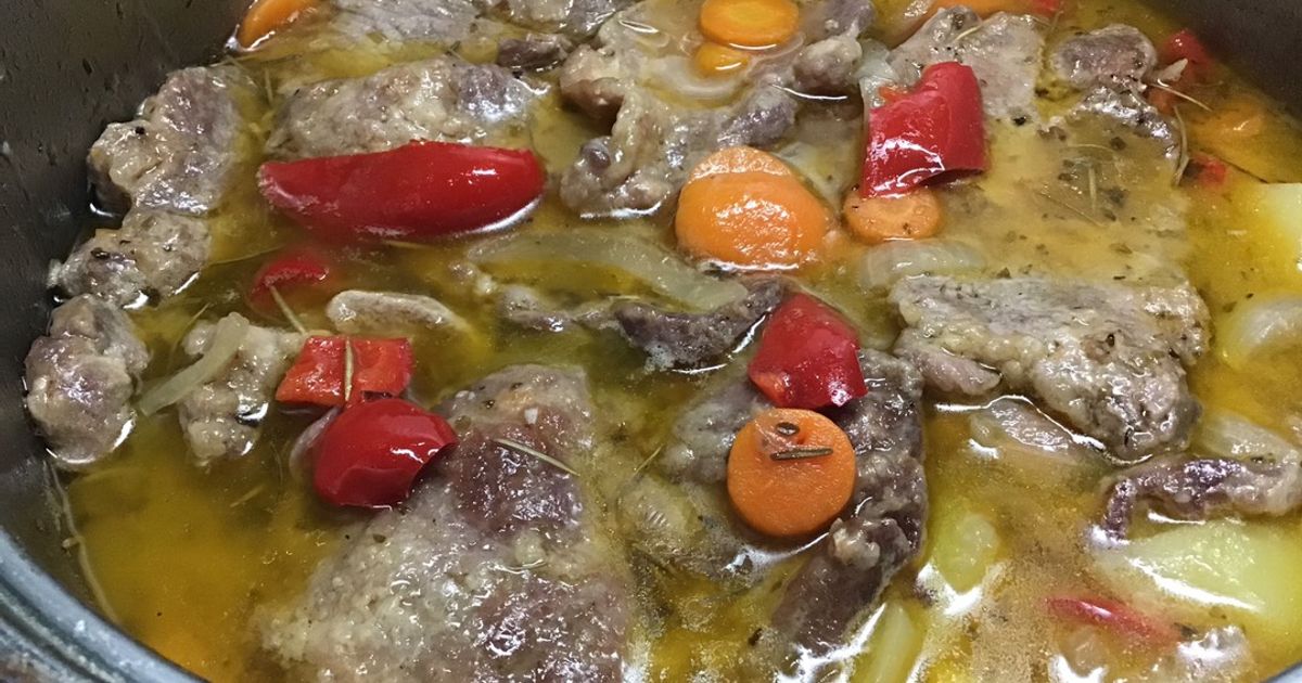 22 recetas muy ricas de cabeza de cerdo frita con pimientos compartidas ...