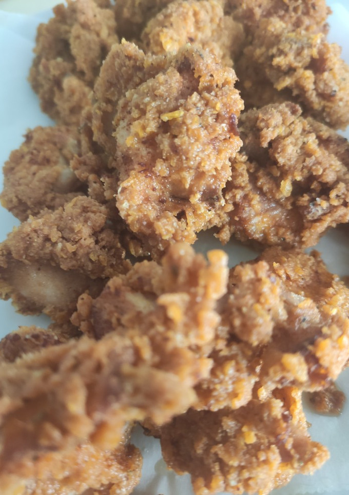 Una foto de Pollo frito rebozado