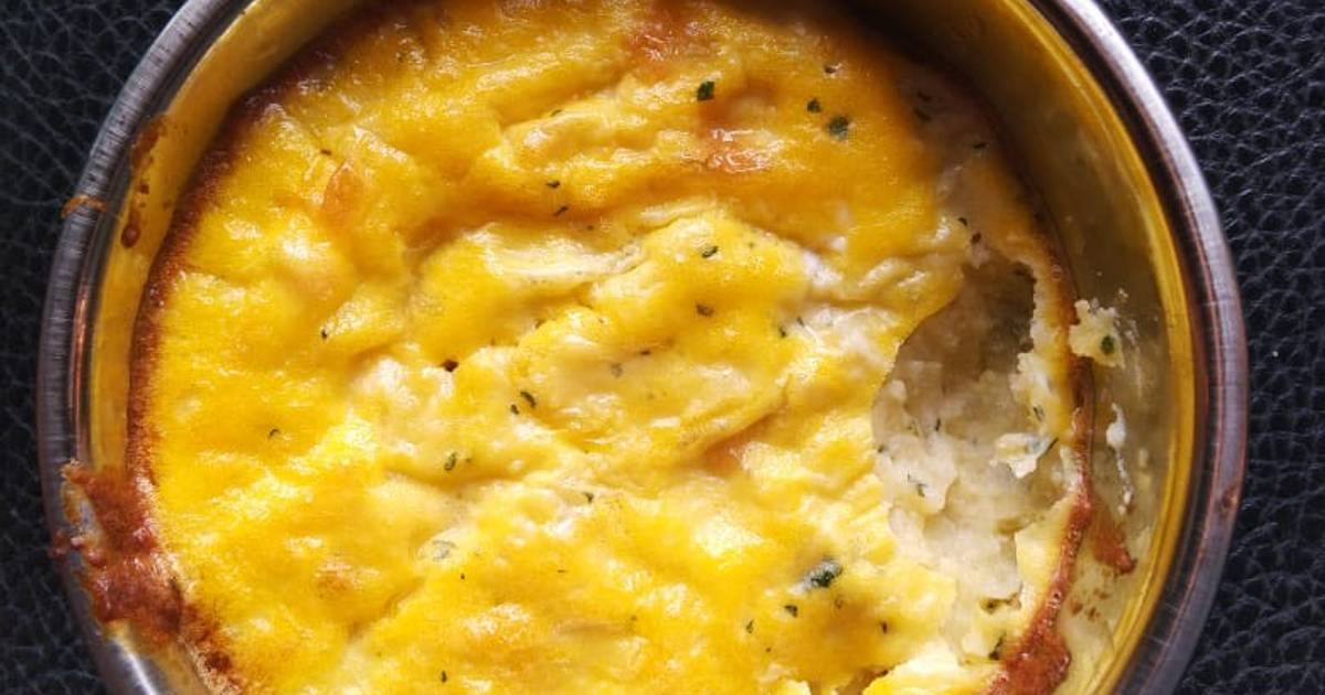 Resep Baked mashed potato MPASI 11 bulan oleh Dapur Bunda Dinar Cookpad