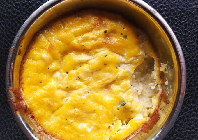 Baked mashed potato - MPASI 11 bulan