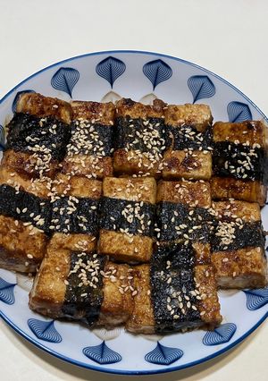 海苔燒豆腐 的食譜成品照片