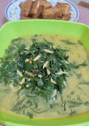 Foto resep Sayur daun singkong resep mertua