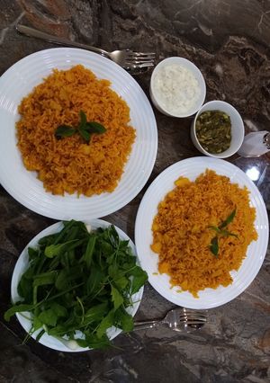 عکسی از دستور استانبولی پلو