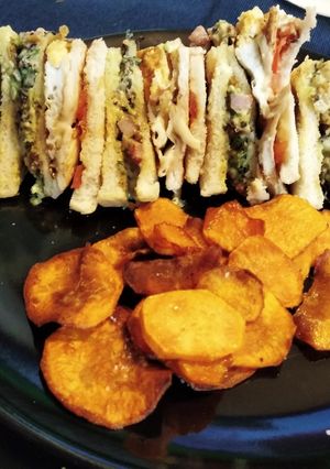 Una foto de Sándwich vips club (a mi manera)