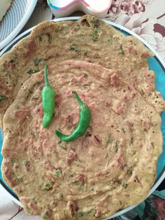 A picture of Baysan ki roti.