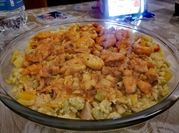 Una foto de gambas al pilpil