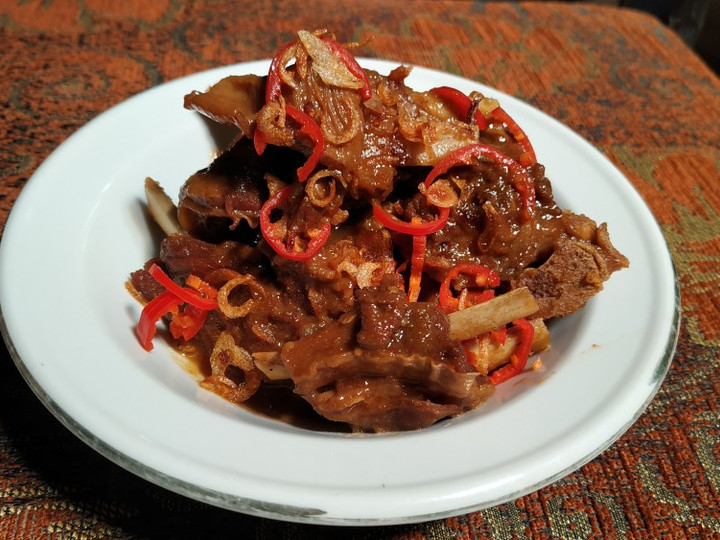 Resep Krengsengan iga kambing.... Manis2 pedeees Anti Gagal