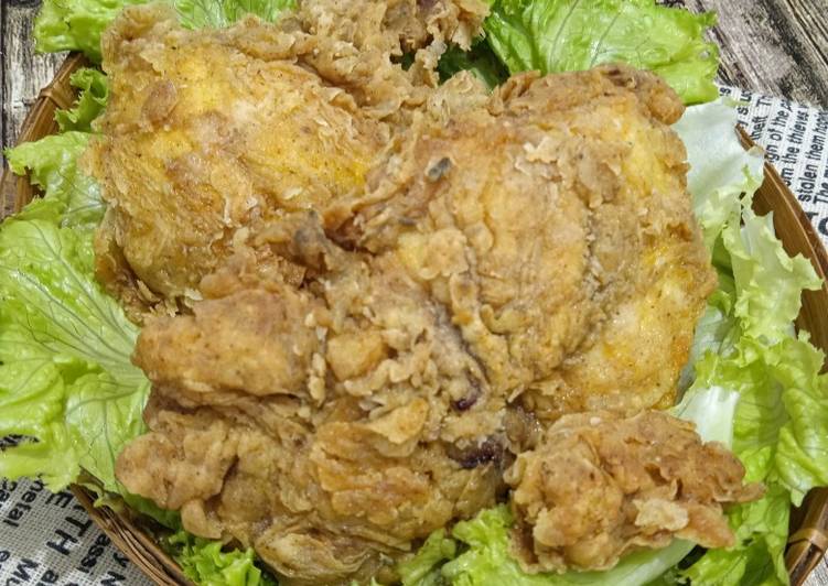 Resep 665. Ayam Goreng Kriting Bumbu Masala Anti Gagal