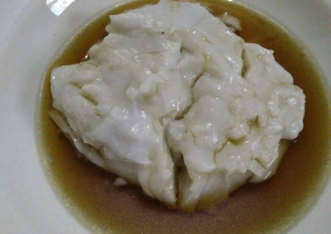 Bagaimana Membuat Bubur sumsum lembut, Enak