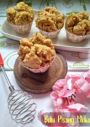 Foto resep Bolu Pisang Mekar no telur no mixer