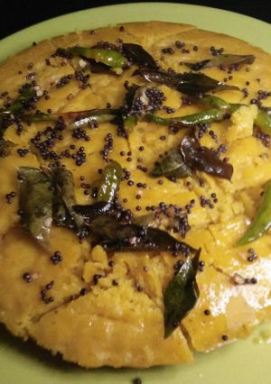A picture of Dhokla.