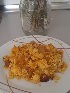 Una foto de Arroz a la zamorana