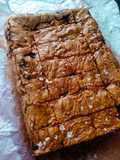 Tahini Chocolate Cookie Bars