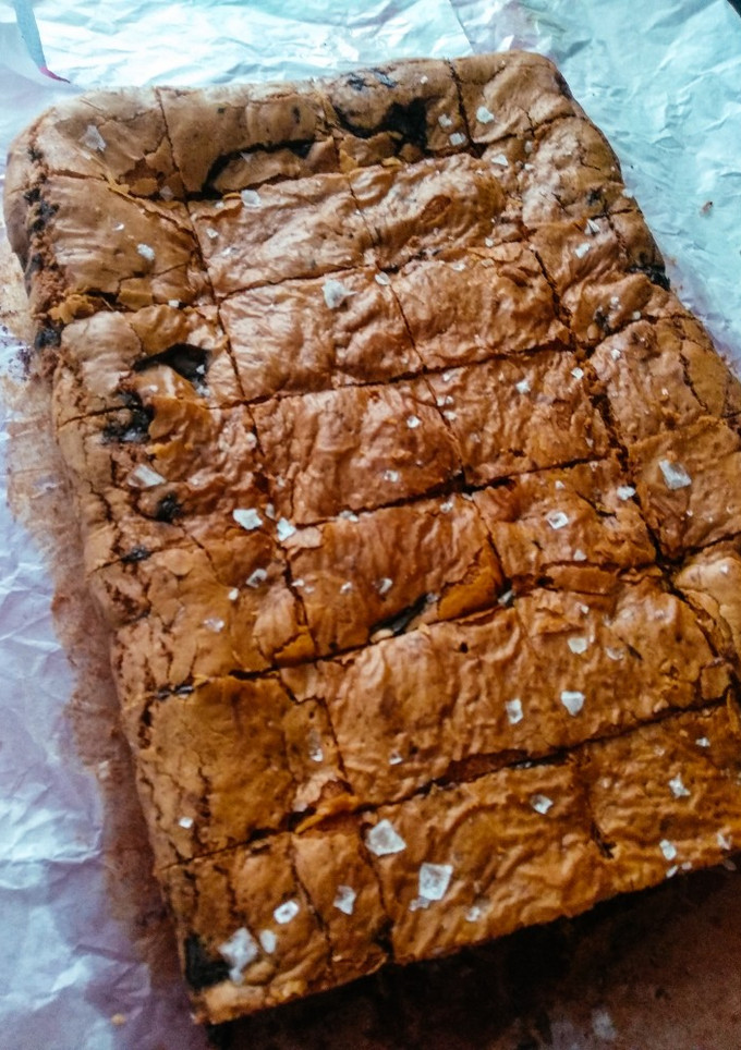 Foto resep Tahini Chocolate Cookie Bars