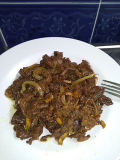 Foto resep Beef Teriyaki ala Hokben (Hoka-Hoka Bento) Daging sapi teriyaki