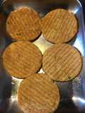 Hamburguesas de mijo y arroz