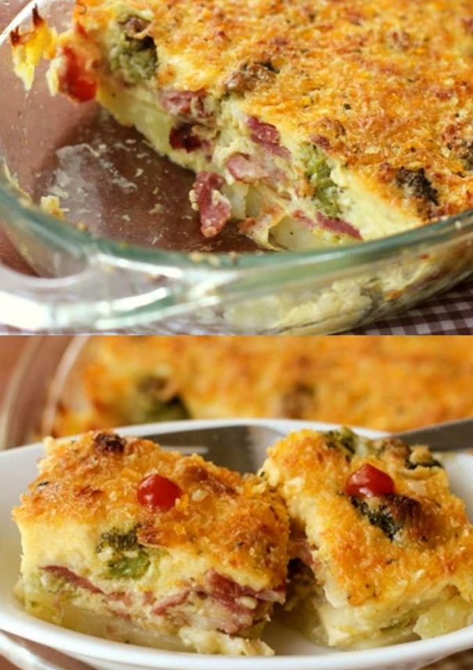 Foto resep Kentang Brokoli Panggang kesukaan my krucil ;) 