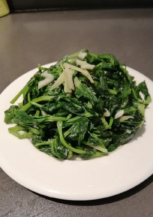 A picture of Stir Fry Tau Miu.
