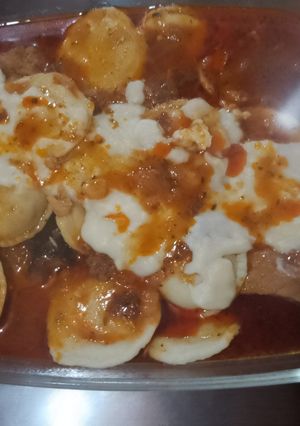 Una foto de Sorrentinos de pollo