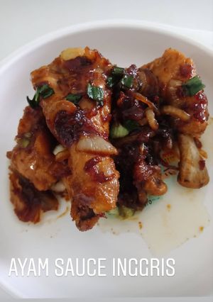Foto resep Ayam saus inggris