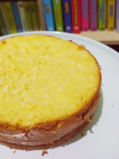 Foto resep 12. Bolu Keju Panggang Wokpan/Panci 💛