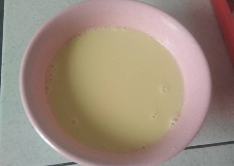 Vla puding sederhana