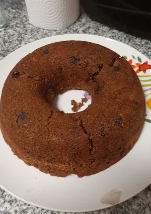 Una foto de Budín integral con pulpa de almendras