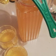 A picture of Pineapple and ginger water.