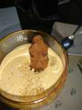 Coffee with biscuit dessert really yummy