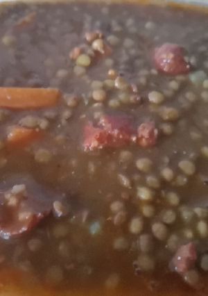 Foto principal de Lentejas con chorizo a mi manera