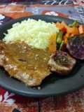 Chuletas de Cerdo 🐖 en salsa de naranja 🍊