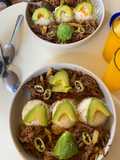 Carne mechada con arroz🍴