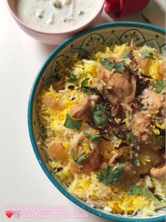 صورة لوصفة برياني بالدجاج