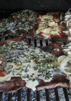 Una foto de Matambre tres sabores