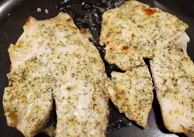 Parmesan Broiled Tilapia