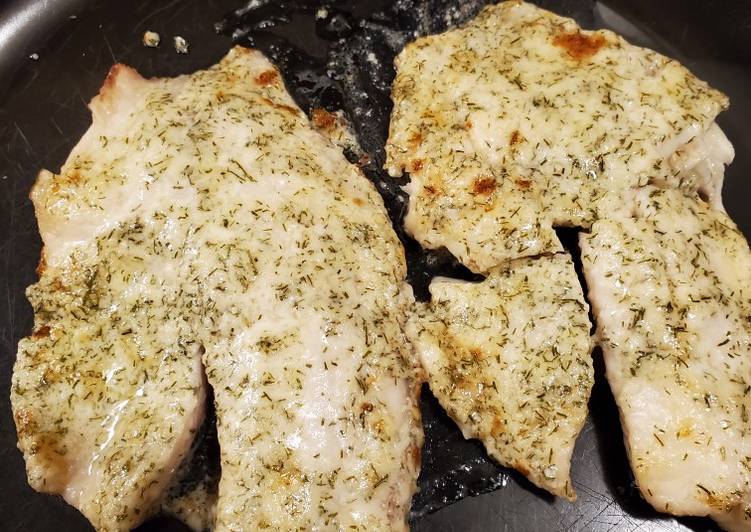 Parmesan Broiled Tilapia Parmesan Broiled Tilapia