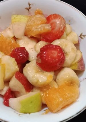 A picture of Chunky fruit chat.